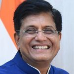 Piyush_Goyal_crop Sh. Jatin Prasada being welcomed on his arrival for assumption of charge as the Minister of State for Ministry of Commerce and Industry, in New Delhi on June 11, 2024.